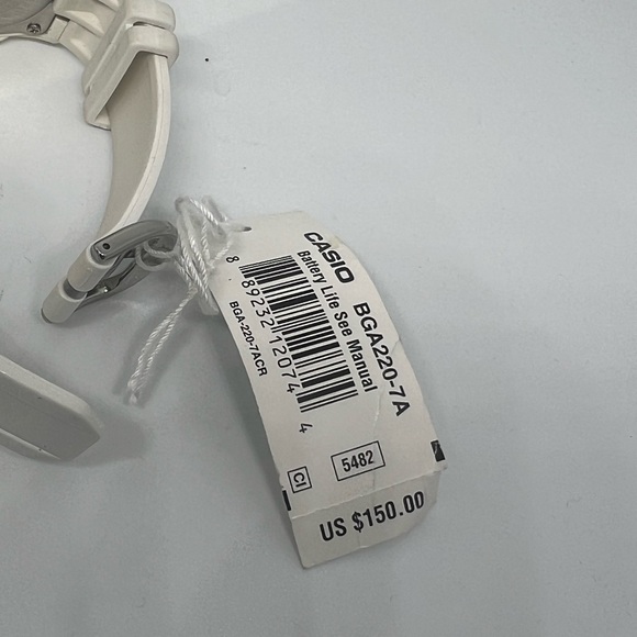 Casio Gshock baby-g watch. New with box and papers. Model BGA220-7A - Picture 4 of 7